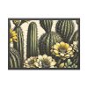 93854-168.jpg Vintage-Style Illustration of Cacti With Yellow Flowers Framed Poster