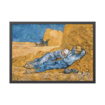 Vincent van Gogh's The Siesta Framed Poster
