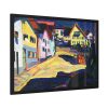 93854-21.jpg Murnau, Burggrabenstrasse 1 (1908) by Wassily Kandinsky Framed Poster