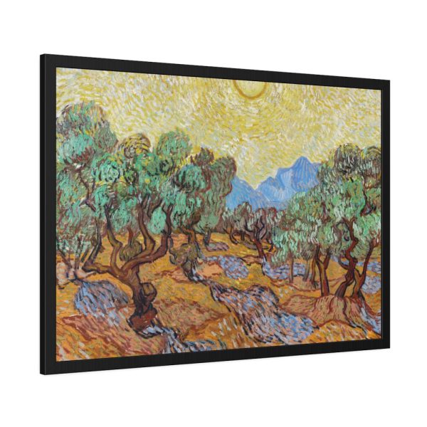 Vincent van Gogh's Olive Trees Framed Poster