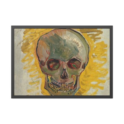 Van Gogh's Skull Framed Poster