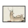 93854-240.jpg Couple of Deers Framed Poster