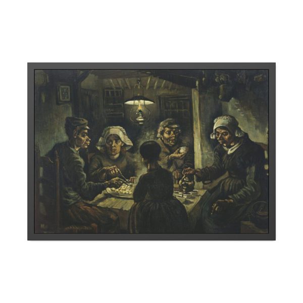 Vincent van Gogh's The Potato Eaters Framed Poster