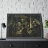 Vincent van Gogh's The Potato Eaters Framed Poster