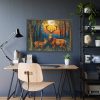 93854-266.jpg Deer and Deer in the Forest Framed Poster