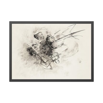 Untitled (1916) by Wassily Kandinsky Framed Poster