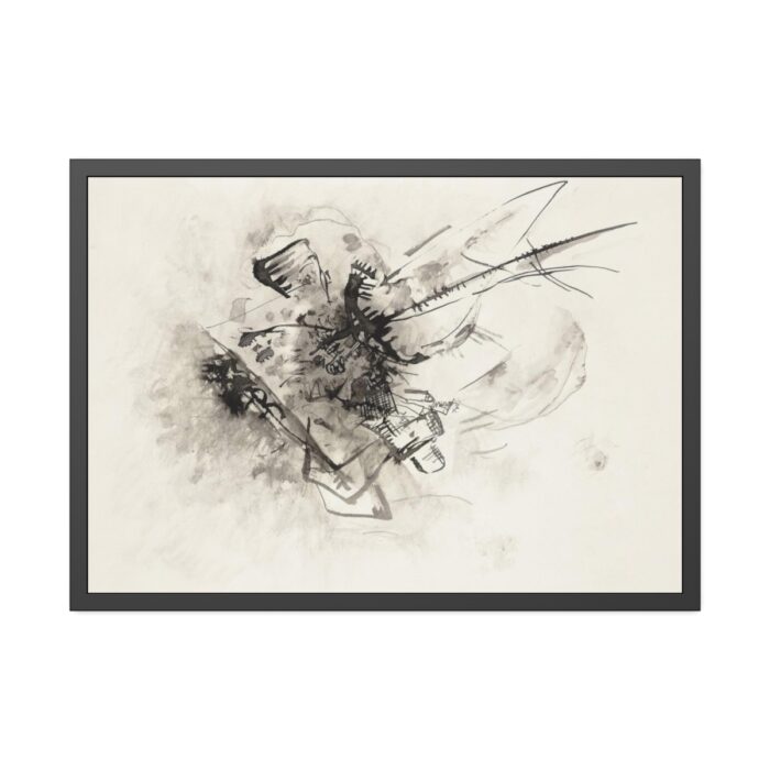 Untitled (1916) by Wassily Kandinsky Framed Poster - Image 1