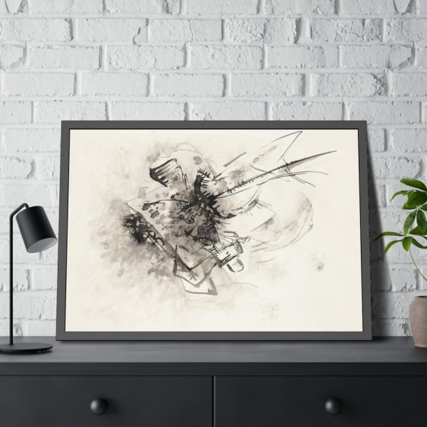 93854-39.jpg Untitled (1916) by Wassily Kandinsky Framed Poster