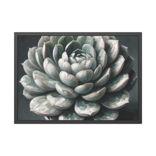 93854-52.jpg Boho Succulent Plant Framed Poster