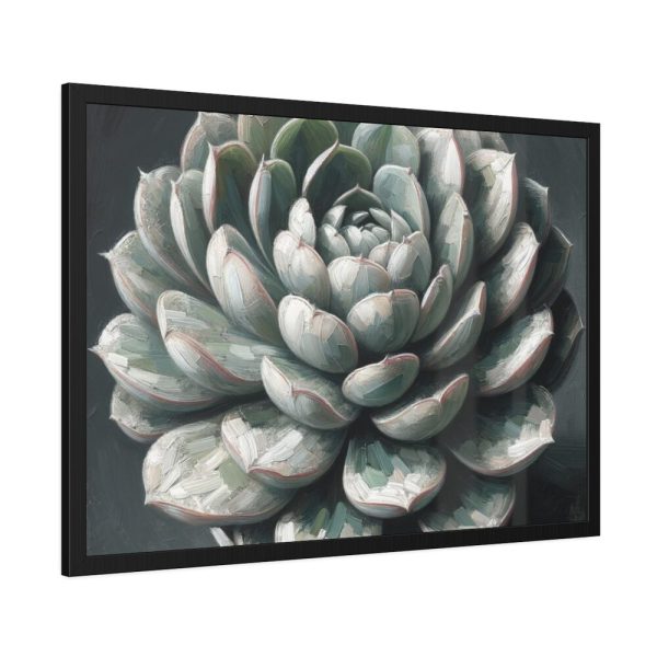 93854-53.jpg Boho Succulent Plant Framed Poster