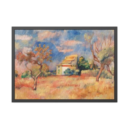 Dovecote at Bellevue by Pierre-Auguste Renoir Framed Poster
