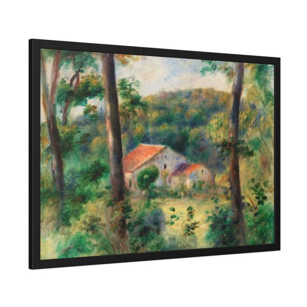 Environs of Briey by Pierre-Auguste Renoir Framed Poster