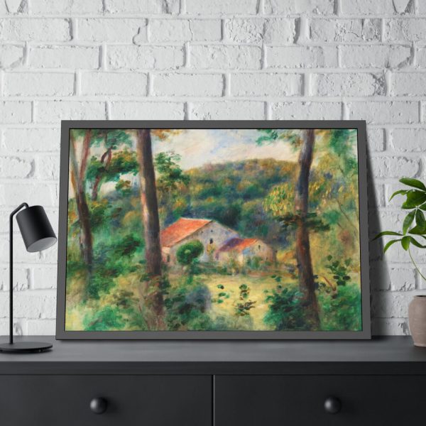 Environs of Briey by Pierre-Auguste Renoir Framed Poster