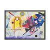 Yellow-Red-Blue by Wassily Kandinsky Framed Poster