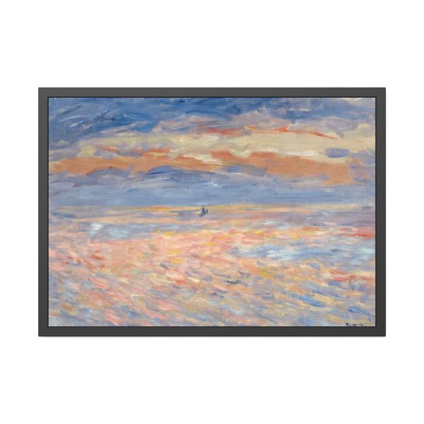 93855-123.jpg Pierre-Auguste Renoir's Sunset Framed Poster