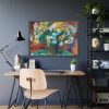 93855-129.jpg Chrysanthemums by Pierre-Auguste Renoir Framed Poster