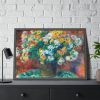 93855-130.jpg Chrysanthemums by Pierre-Auguste Renoir Framed Poster