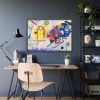 Yellow-Red-Blue by Wassily Kandinsky Framed Poster
