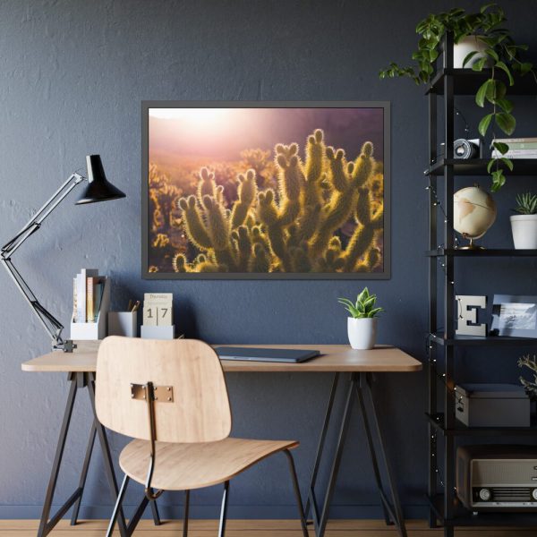 93855-149.jpg Landscape of Cactus Framed Poster
