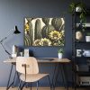 93855-189.jpg Vintage-Style Illustration of Cacti With Yellow Flowers Framed Poster