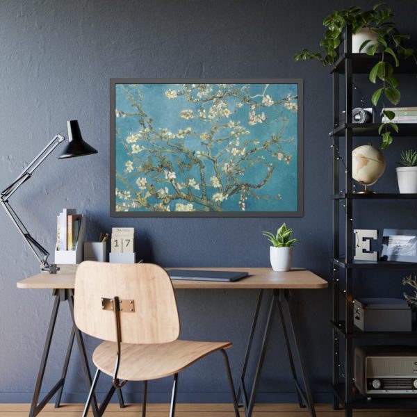 93855-225.jpg Vincent van Gogh's Almond Blossom Framed Poster