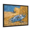 93855-228.jpg Vincent van Gogh's The Siesta Framed Poster