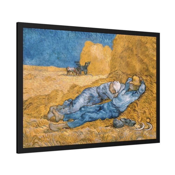 93855-228.jpg Vincent van Gogh's The Siesta Framed Poster
