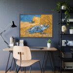 Vincent van Gogh's The Siesta Framed Poster - Image 7