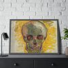 Van Gogh's Skull Framed Poster