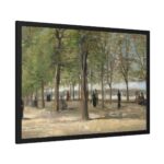 Vincent van Gogh's Terrace in the Luxembourg Gardens Framed Poster - Image 6