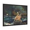 93855-268.jpg A Good Shot, Adirondacks by Winslow Homer Framed Poster