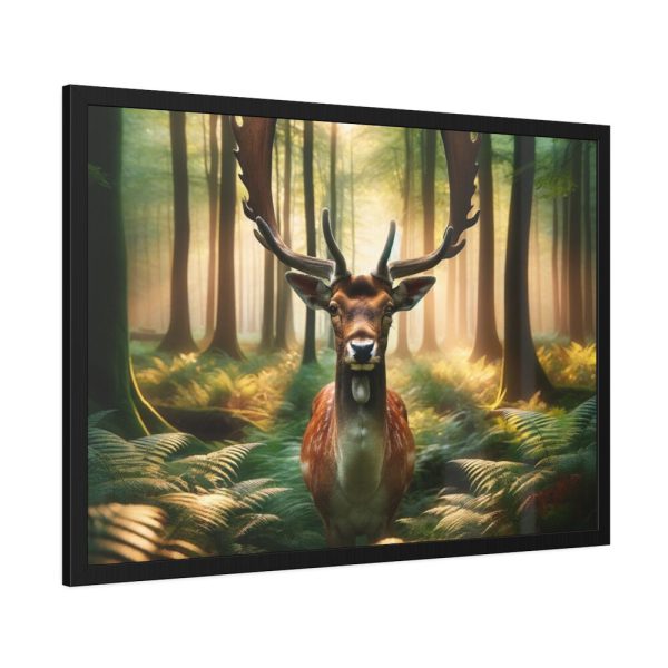 93855-296.jpg Deer in Forest Poster