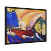 93855-33.jpg Painting with Troika by Wassily Kandinsky Framed Poster