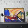 93855-35.jpg Painting with Troika by Wassily Kandinsky Framed Poster