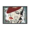 93855-40.jpg Fashionable Vintage Woman Framed Poster