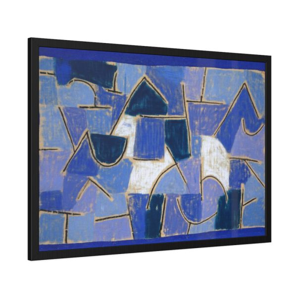 93855-5.jpg Blue Night (1937) by Paul Klee Framed Poster
