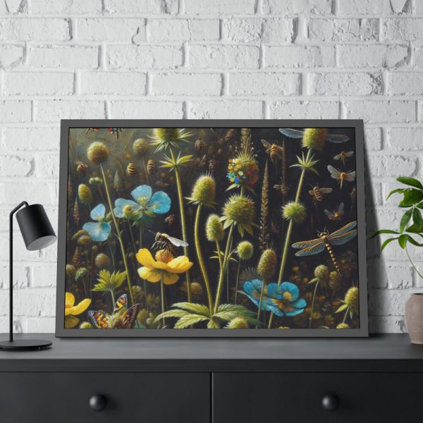 Magic in Garden Framed Poster