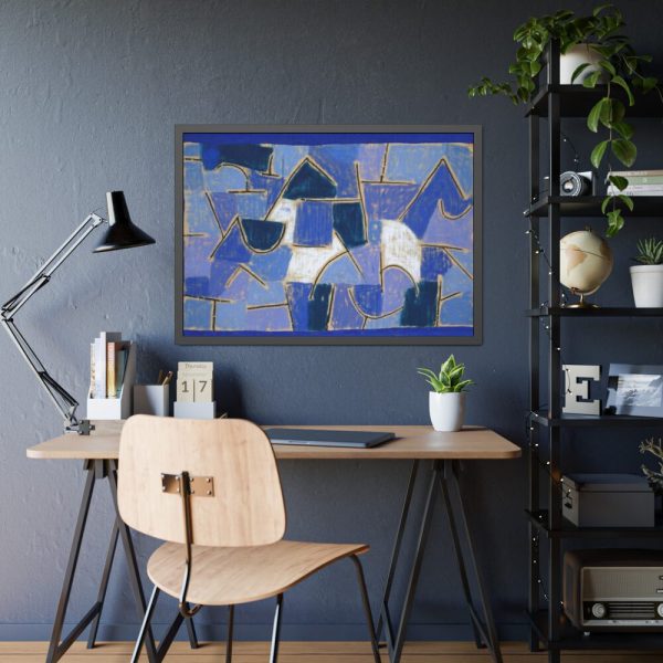 93855-6.jpg Blue Night (1937) by Paul Klee Framed Poster
