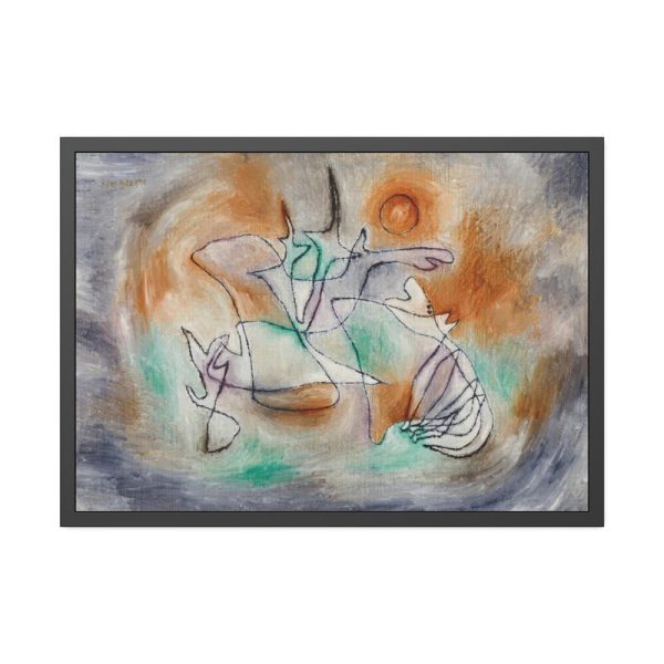 93855.jpg Howling Dog (1928) by Paul Klee Framed Poster