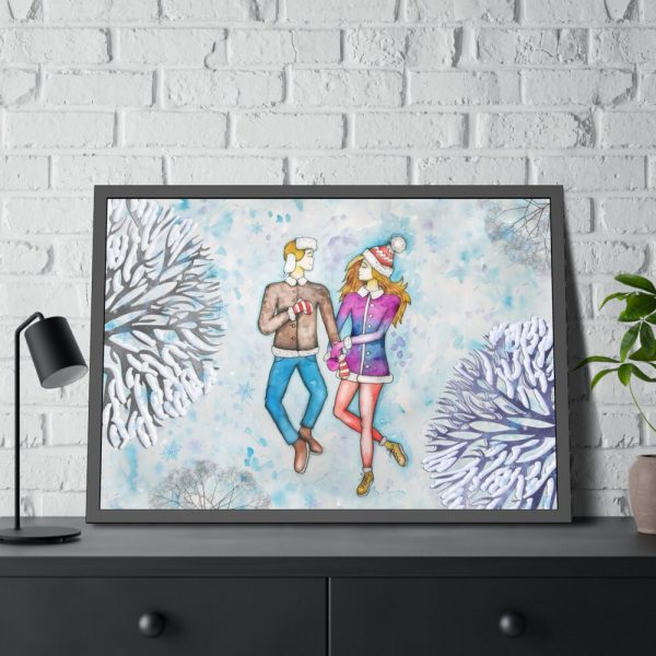 Love Story Framed Poster