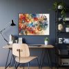 93855-76.jpg Boho Vibrant and Colorful Composition Framed Poster