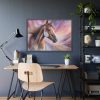 93855-89.jpg Horse Farm Portrait Framed Poster
