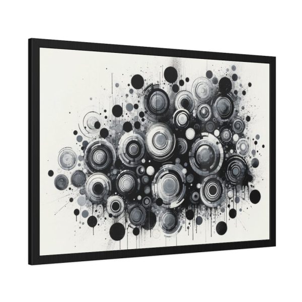 93855-95.jpg Boho Black and White Framed Poster