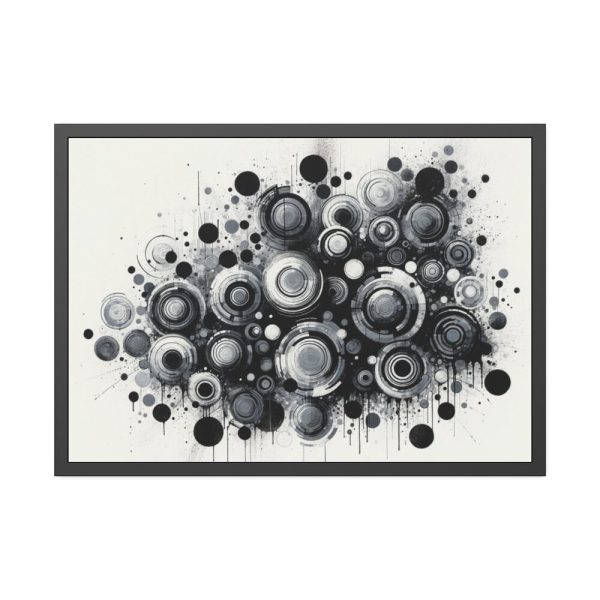 93855-96.jpg Boho Black and White Framed Poster