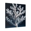 101419.jpg Coral Against a Dark Blue Background Standard Canvas