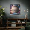 Majestic Gas Giant With Intricate Rings Standard Canvas