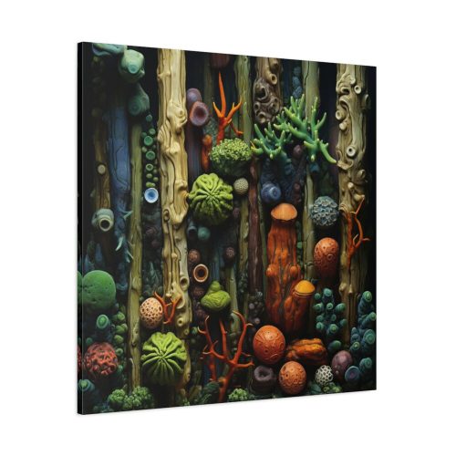 101419-15.jpg Aquarium Coral Fantasy Art Standard Canvas