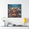 101419-47.jpg Assortment Of Colorful Starfish Standard Canvas