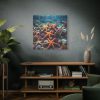 101419-49.jpg Assortment Of Colorful Starfish Standard Canvas