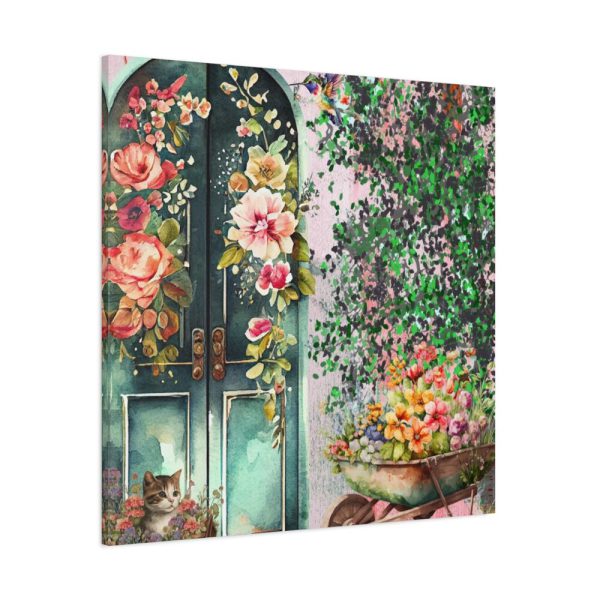 101419-50.jpg Floral French Front Door Standard Canvas